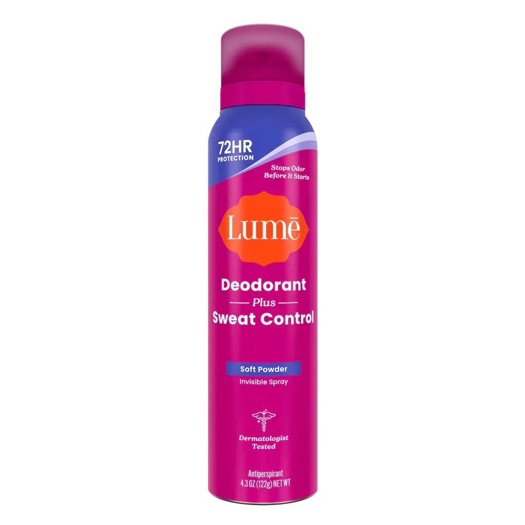 Lume Sweat Control Spray Deodorant Clean Tangerine